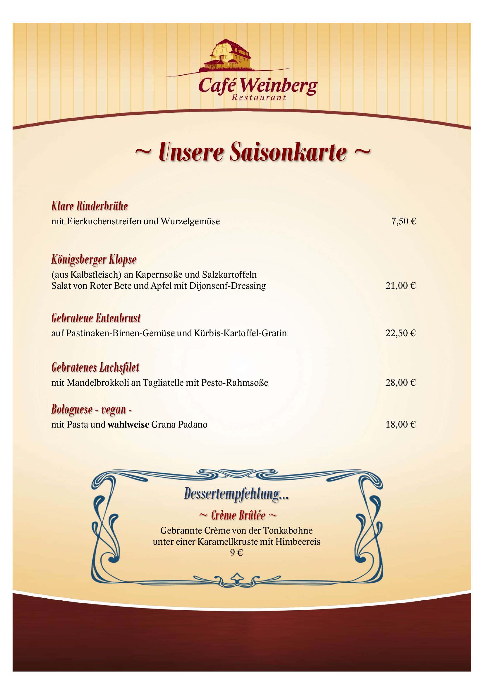 Saisonkarte Februar 2026 Saisonkarte Februar 2026